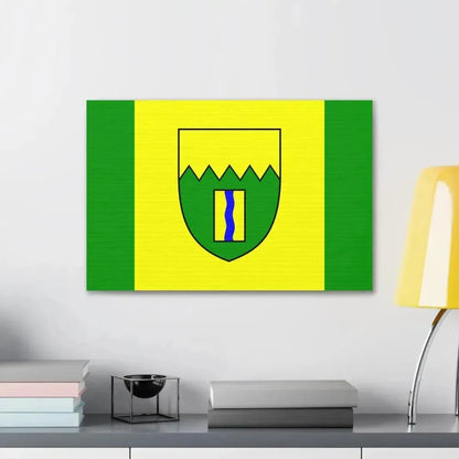 Flag of Kimberley British Columbia Canada - Canvas Wall Art - The Sticker Space
