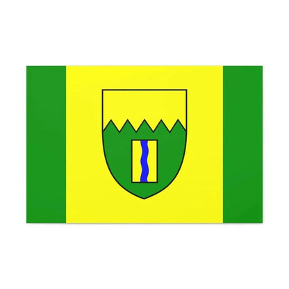 Flag of Kimberley British Columbia Canada - Canvas Wall Art - The Sticker Space