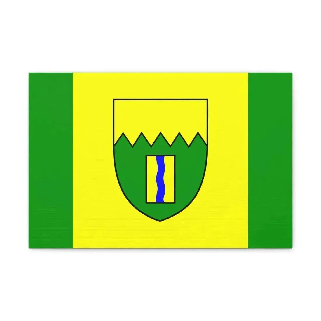 Flag of Kimberley British Columbia Canada - Canvas Wall Art - The Sticker Space