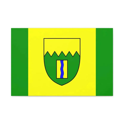 Flag of Kimberley British Columbia Canada - Canvas Wall Art - The Sticker Space