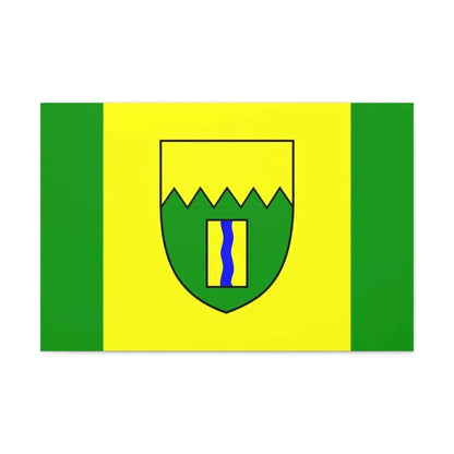 Flag of Kimberley British Columbia Canada - Canvas Wall Art - The Sticker Space