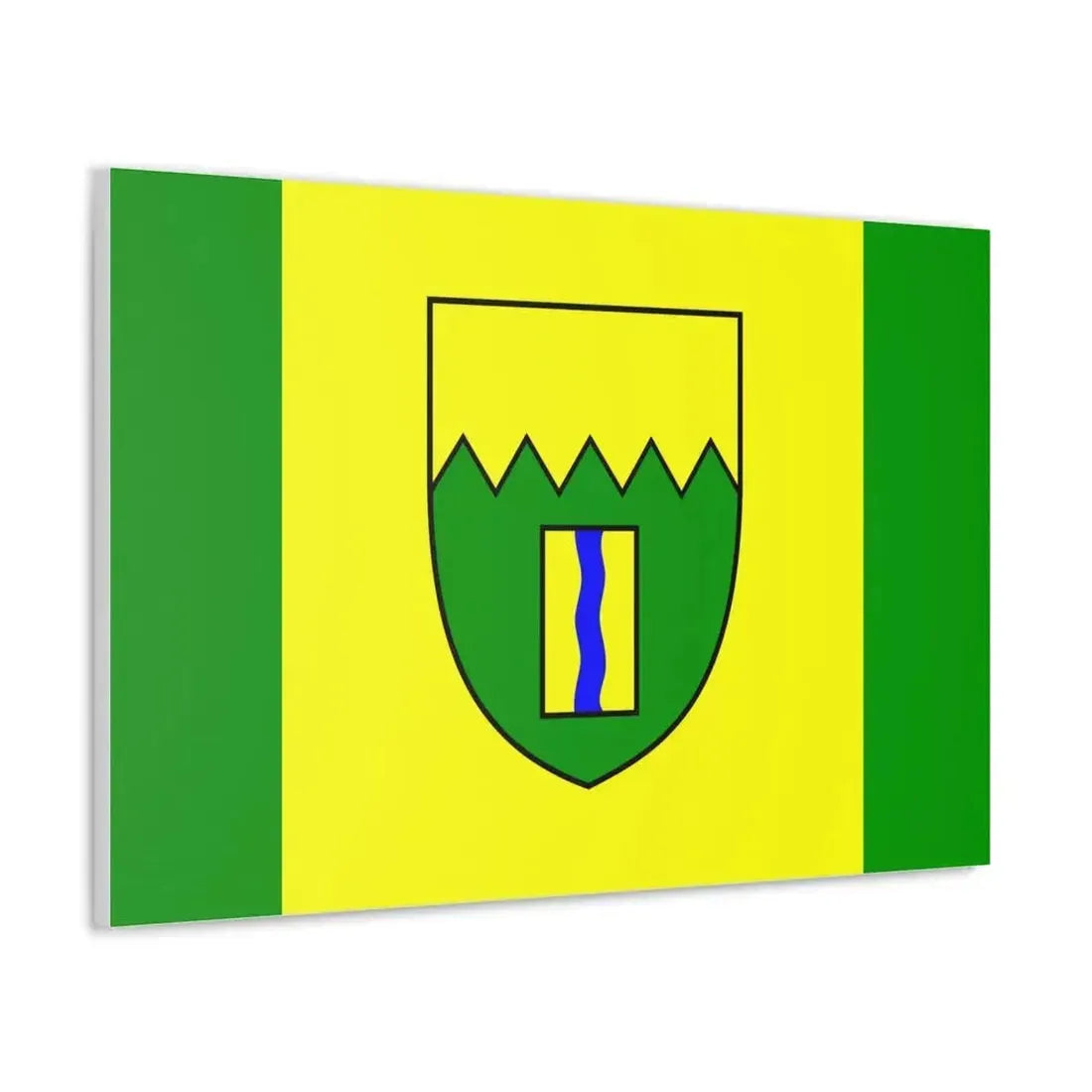 Flag of Kimberley British Columbia Canada - Canvas Wall Art - The Sticker Space