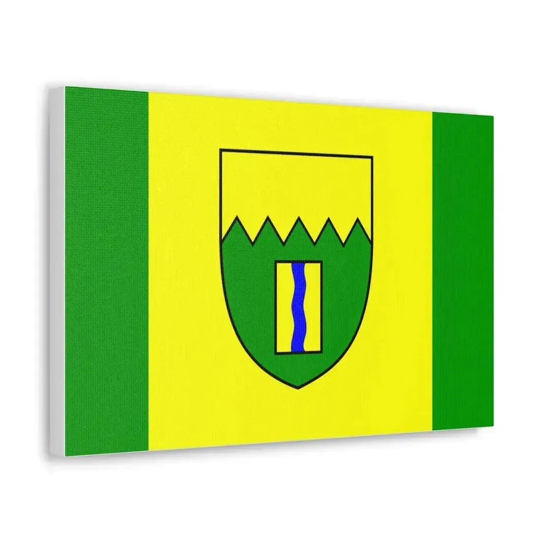 Flag of Kimberley British Columbia Canada - Canvas Wall Art - The Sticker Space