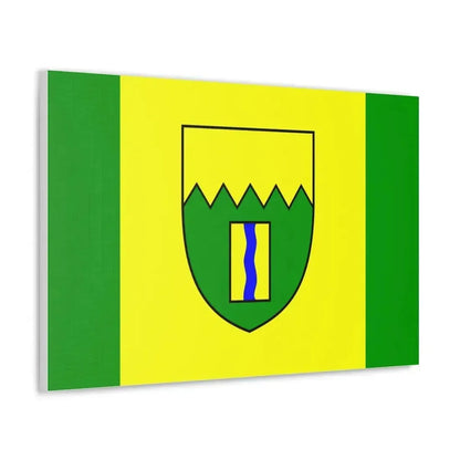 Flag of Kimberley British Columbia Canada - Canvas Wall Art - The Sticker Space