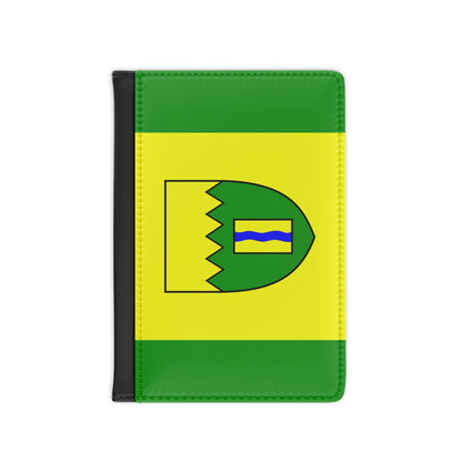 Flag of Kimberley British Columbia Canada - Passport Holder-3.9" x 5.8"-The Sticker Space