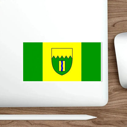 Flag of Kimberley British Columbia Canada STICKER Vinyl Die-Cut Decal - The Sticker Space