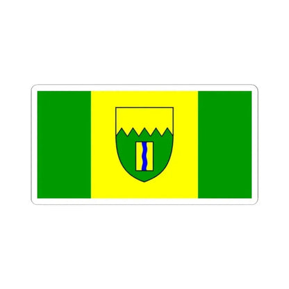 Flag of Kimberley British Columbia (Canada) STICKER Vinyl Kiss-Cut Decal 2 Inch White - The Sticker Space