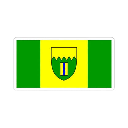 Flag of Kimberley British Columbia Canada - STICKER Vinyl Kiss-Cut Decal 2 Inch White - The Sticker Space