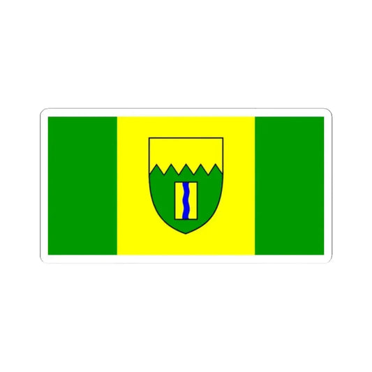 Flag of Kimberley British Columbia Canada - STICKER Vinyl Kiss-Cut Decal 2 Inch White - The Sticker Space