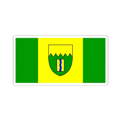 Flag of Kimberley British Columbia Canada - STICKER Vinyl Kiss-Cut Decal 6 Inch White - The Sticker Space