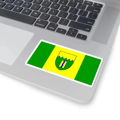 Flag of Kimberley British Columbia (Canada) STICKER Vinyl Kiss-Cut Decal - The Sticker Space