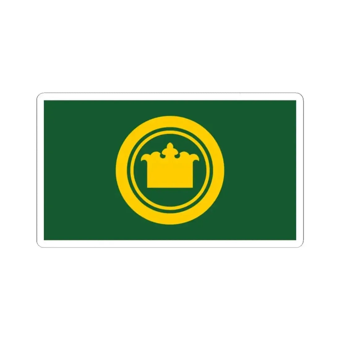 Flag of King County Washington 1984-2007 (United States) STICKER Vinyl Kiss-Cut Decal 2 Inch White - The Sticker Space