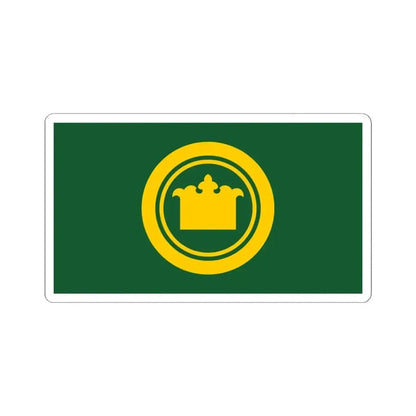 Flag of King County Washington 1984-2007 (United States) STICKER Vinyl Kiss-Cut Decal 4 Inch White - The Sticker Space