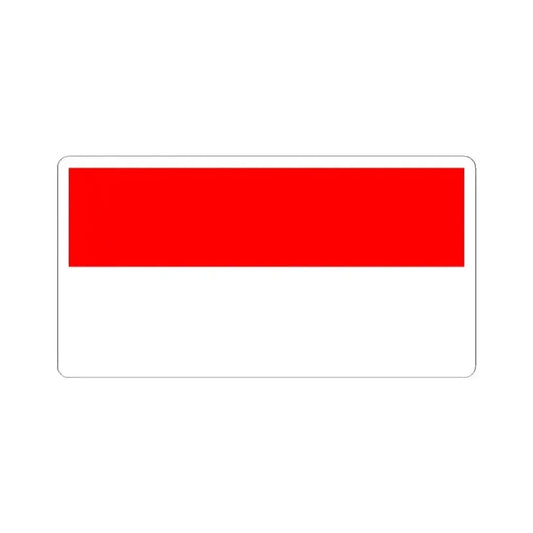Flag of Kingdom of Croatia 1852-1860 (Croatia) STICKER Vinyl Kiss-Cut Decal 2 Inch White - The Sticker Space