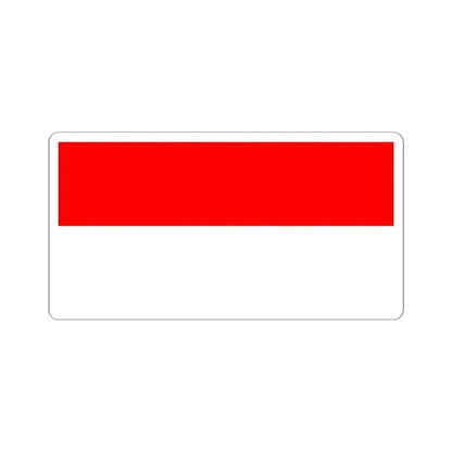 Flag of Kingdom of Croatia 1852-1860 (Croatia) STICKER Vinyl Kiss-Cut Decal 4 Inch White - The Sticker Space