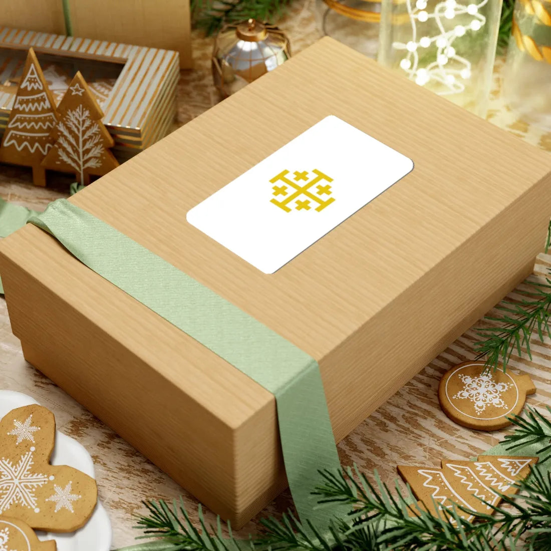 Flag of Kingdom of Jerusalem (Israel) STICKER Vinyl Kiss-Cut Decal - The Sticker Space