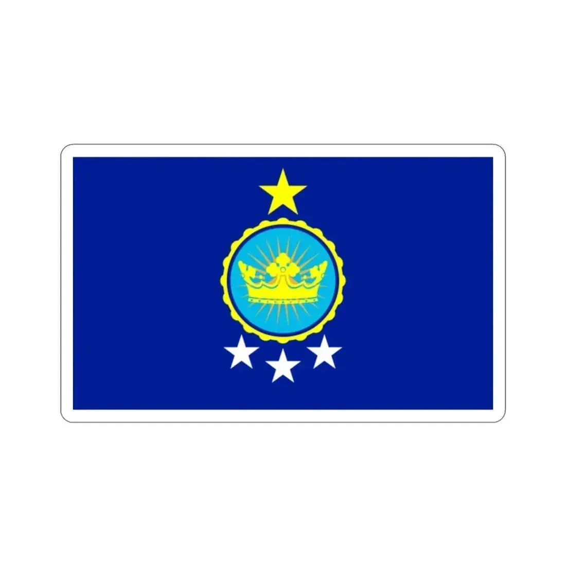 Flag of Kingdom of North Sudan Bir Tawil STICKER Vinyl Die-Cut Decal 2 Inch - The Sticker Space
