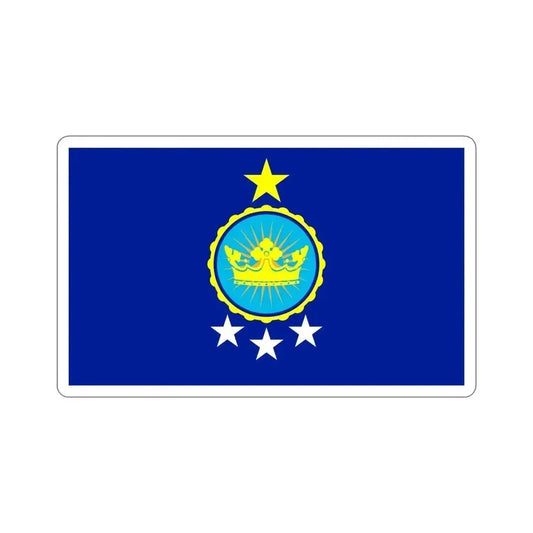 Flag of Kingdom of North Sudan Bir Tawil STICKER Vinyl Die-Cut Decal 6 Inch - The Sticker Space