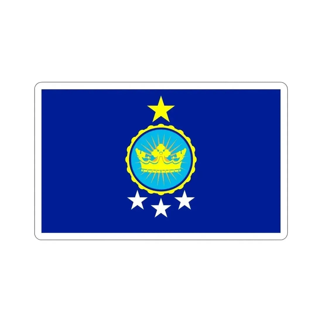 Flag of Kingdom of North Sudan Bir Tawil STICKER Vinyl Die-Cut Decal - The Sticker Space