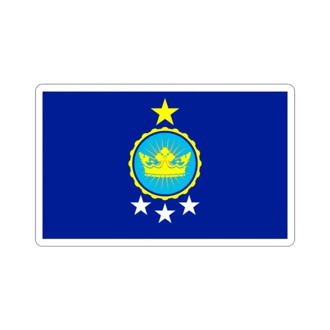 Flag of Kingdom of North Sudan Bir Tawil STICKER Vinyl Die-Cut Decal - The Sticker Space