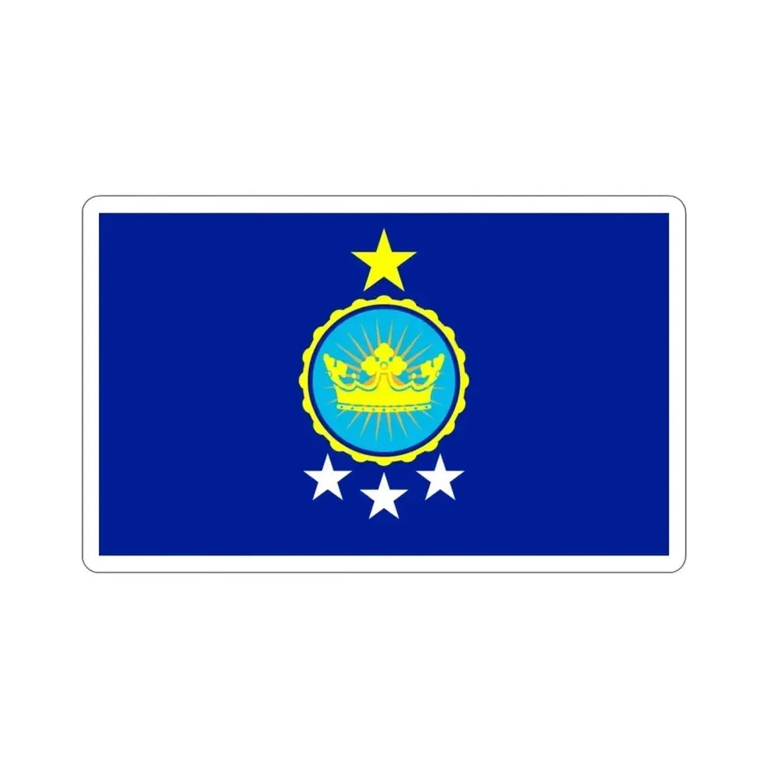 Flag of Kingdom of North Sudan Bir Tawil STICKER Vinyl Die-Cut Decal - The Sticker Space