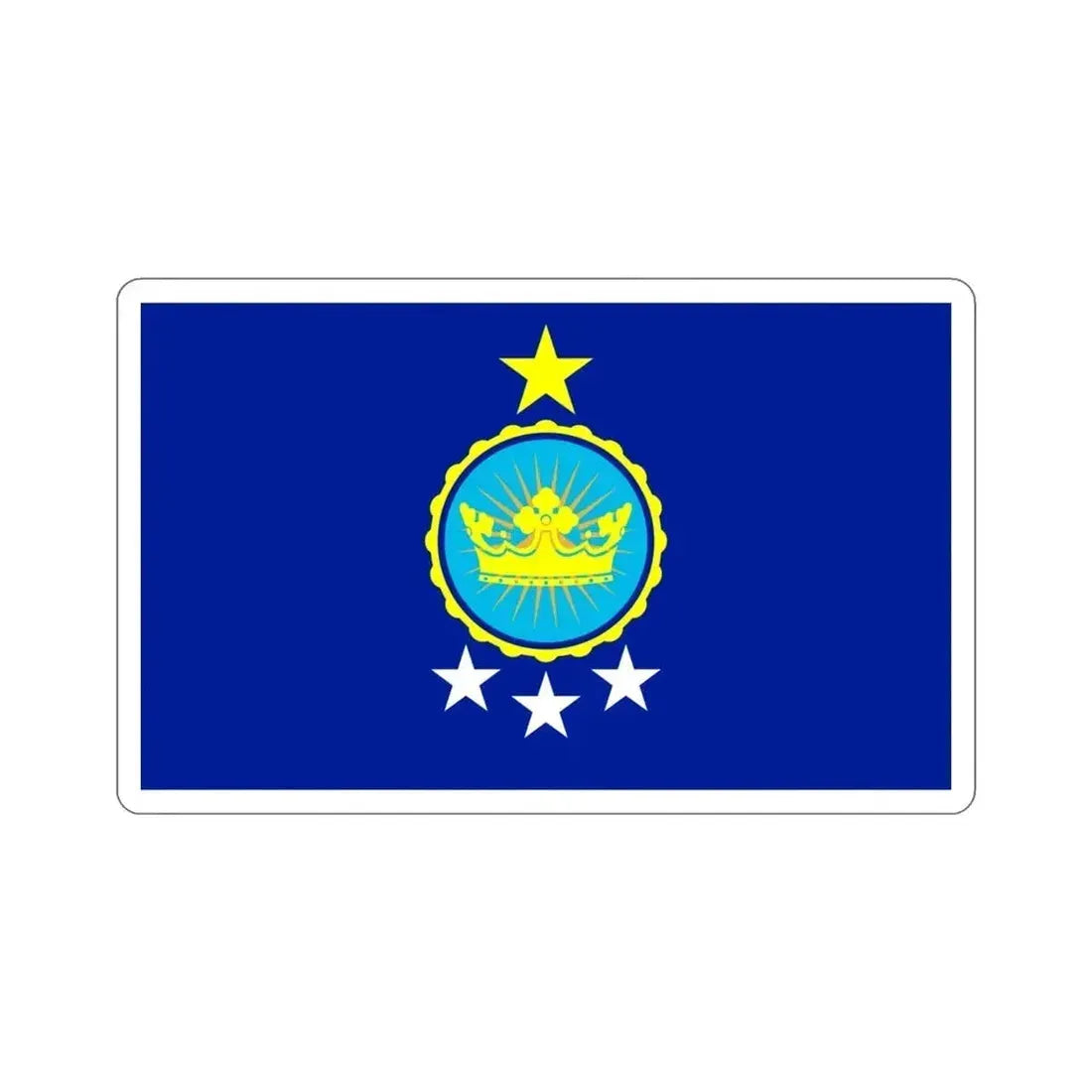 Flag of Kingdom of North Sudan Bir Tawil STICKER Vinyl Die-Cut Decal - The Sticker Space