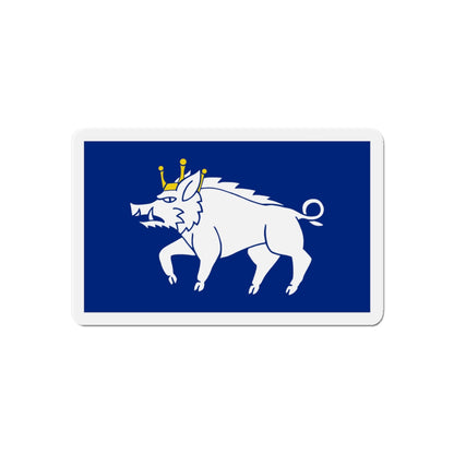 Flag of Kingswinford UK - Die-Cut Magnet-6 × 6"-The Sticker Space