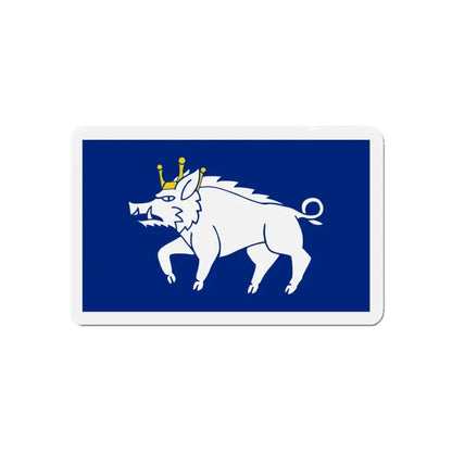 Flag of Kingswinford UK - Refrigerator Magnet 5 Inch - The Sticker Space