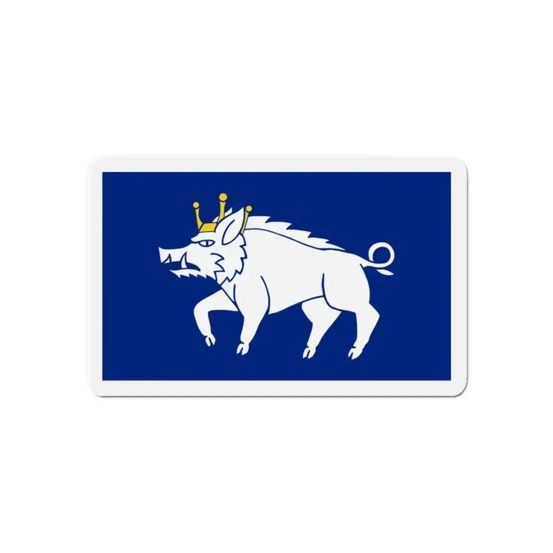 Flag of Kingswinford UK - Refrigerator Magnet - The Sticker Space