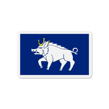 Flag of Kingswinford UK - Refrigerator Magnet - The Sticker Space