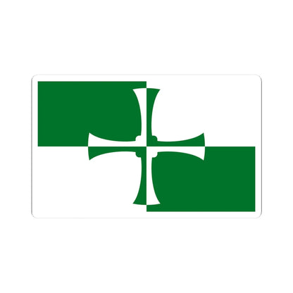 Flag of Kirkcudbrightshire (Scotland) STICKER Vinyl Kiss-Cut Decal 3 Inch White - The Sticker Space