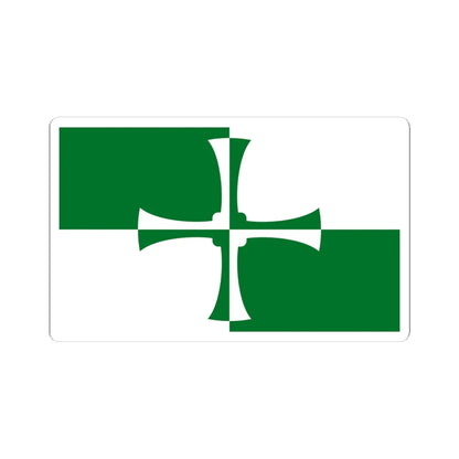Flag of Kirkcudbrightshire (Scotland) STICKER Vinyl Kiss-Cut Decal 4 Inch White - The Sticker Space