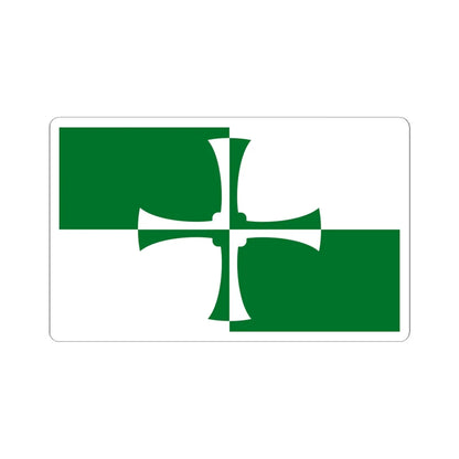 Flag of Kirkcudbrightshire (Scotland) STICKER Vinyl Kiss-Cut Decal 6 Inch White - The Sticker Space