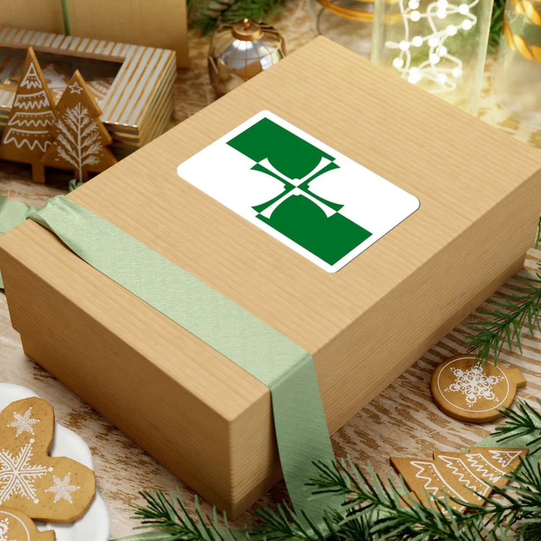 Flag of Kirkcudbrightshire (Scotland) STICKER Vinyl Kiss-Cut Decal - The Sticker Space