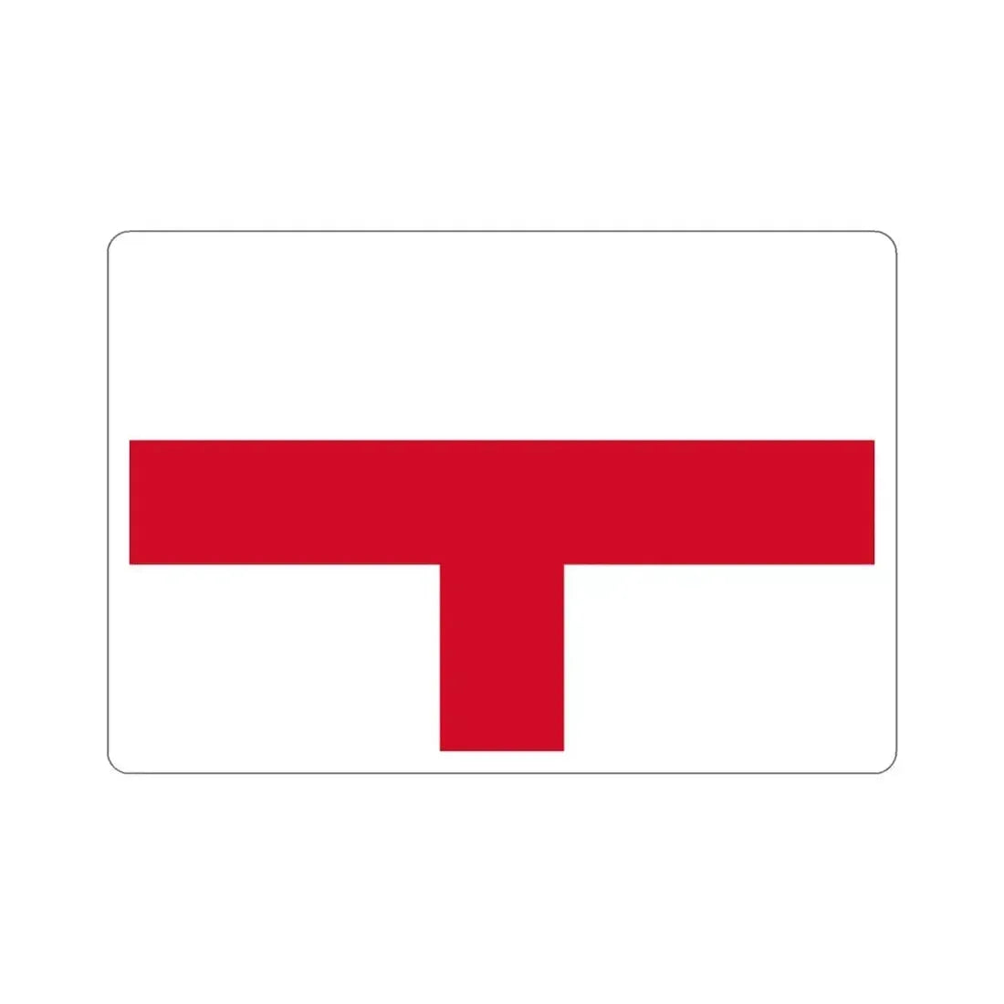 Flag of Kirkop Malta STICKER Vinyl Die-Cut Decal 3 Inch - The Sticker Space