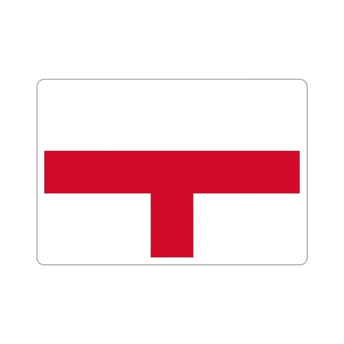 Flag of Kirkop Malta STICKER Vinyl Die-Cut Decal 4 Inch - The Sticker Space