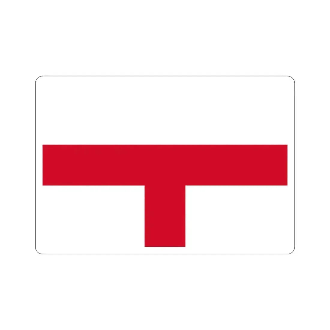 Flag of Kirkop Malta STICKER Vinyl Die-Cut Decal 5 Inch - The Sticker Space