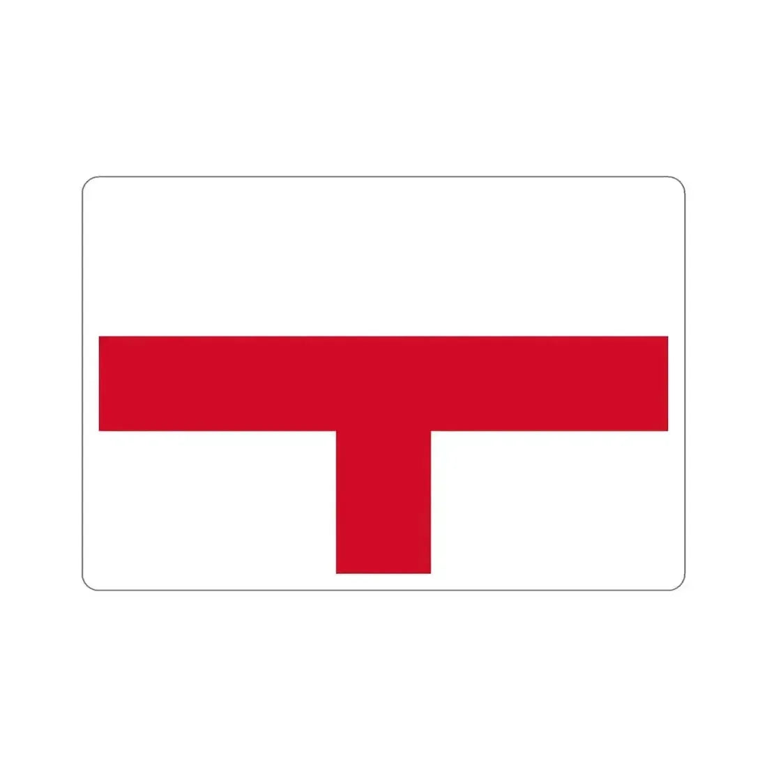 Flag of Kirkop Malta STICKER Vinyl Die-Cut Decal 6 Inch - The Sticker Space