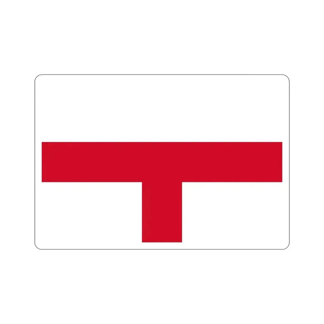 Flag of Kirkop Malta STICKER Vinyl Die-Cut Decal - The Sticker Space