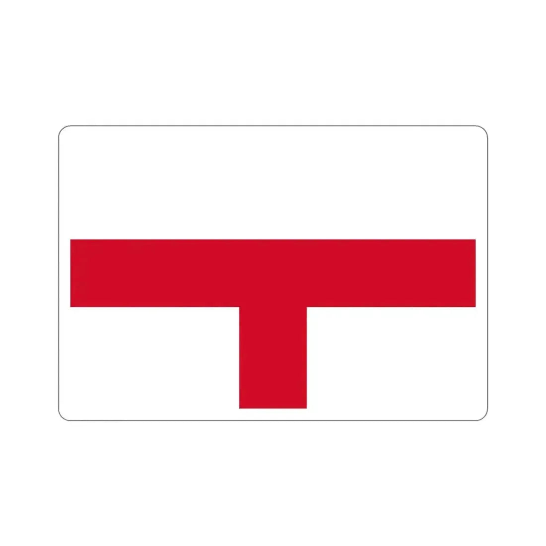 Flag of Kirkop Malta STICKER Vinyl Die-Cut Decal - The Sticker Space