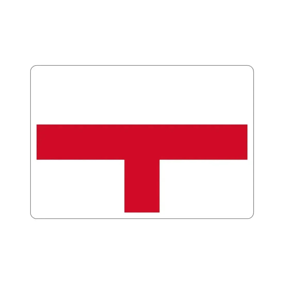Flag of Kirkop Malta STICKER Vinyl Die-Cut Decal - The Sticker Space