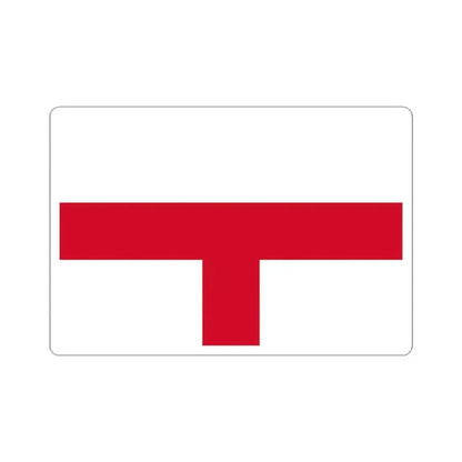 Flag of Kirkop Malta - STICKER Vinyl Kiss-Cut Decal 3 Inch White - The Sticker Space