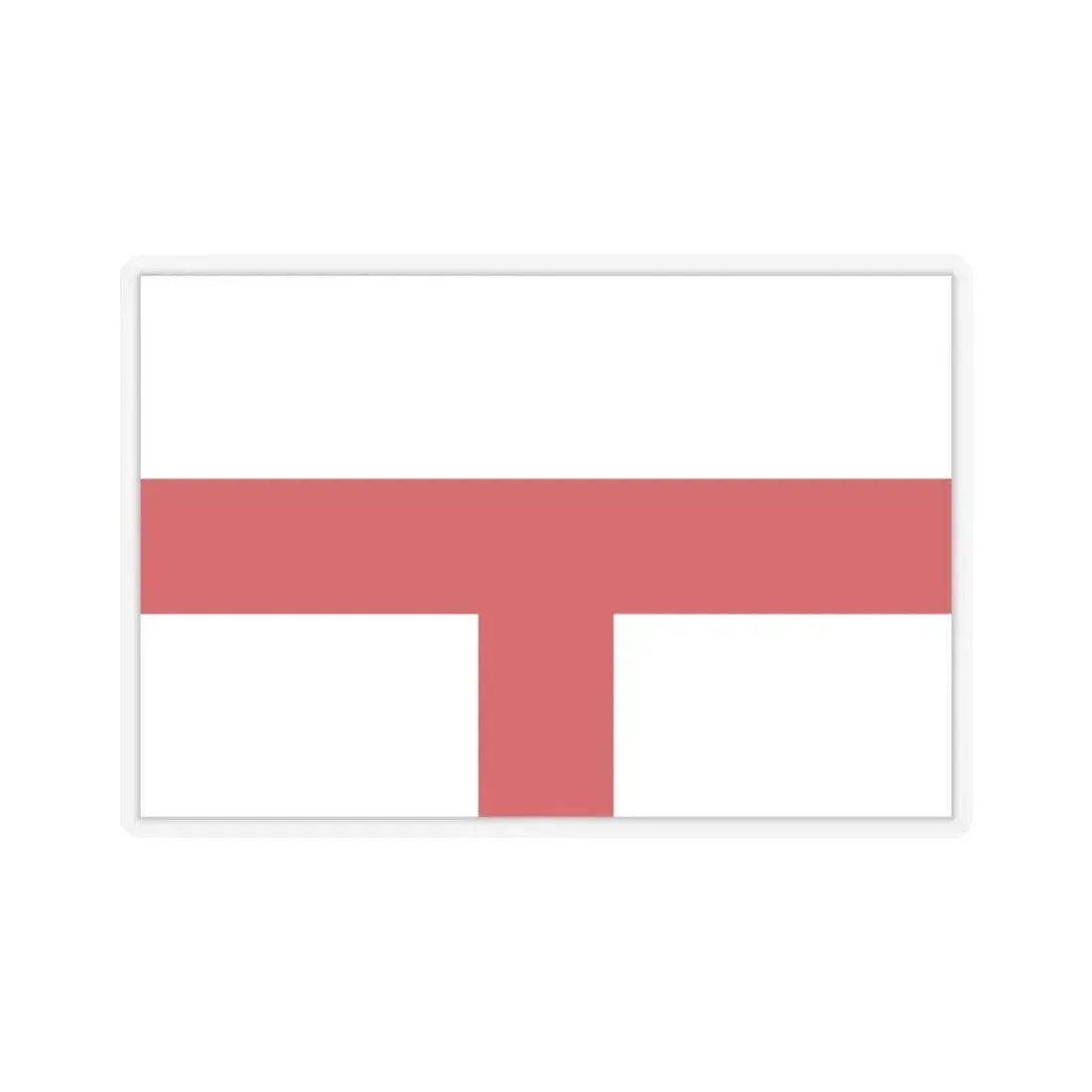 Flag of Kirkop Malta - STICKER Vinyl Kiss-Cut Decal 4 Inch Transparent - The Sticker Space