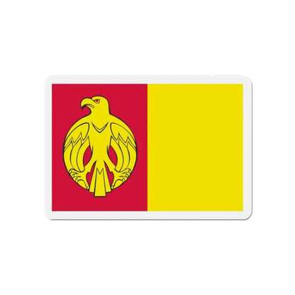 Flag of Kirovohrad Oblast Ukraine - Refrigerator Magnet 4 Inch - The Sticker Space