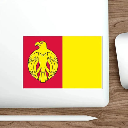 Flag of Kirovohrad Oblast Ukraine STICKER Vinyl Die-Cut Decal - The Sticker Space