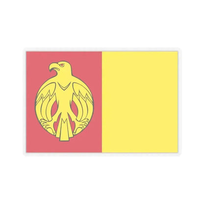 Flag of Kirovohrad Oblast Ukraine - STICKER Vinyl Kiss-Cut Decal 3 Inch Transparent - The Sticker Space