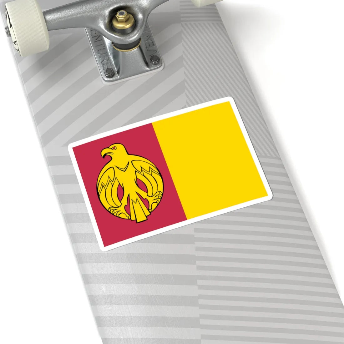 Flag of Kirovohrad Oblast (Ukraine) STICKER Vinyl Kiss-Cut Decal - The Sticker Space