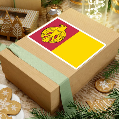 Flag of Kirovohrad Oblast (Ukraine) STICKER Vinyl Kiss-Cut Decal - The Sticker Space