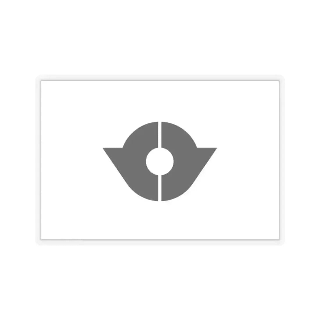 Flag of Kita Tokyo Japan - STICKER Vinyl Kiss-Cut Decal 2 Inch Transparent - The Sticker Space