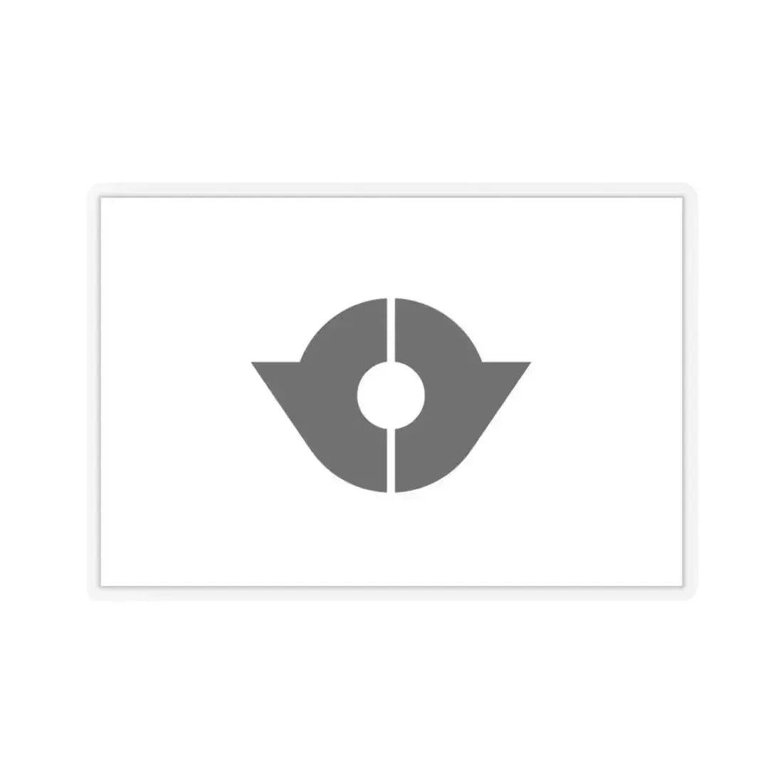 Flag of Kita Tokyo Japan - STICKER Vinyl Kiss-Cut Decal 3 Inch Transparent - The Sticker Space